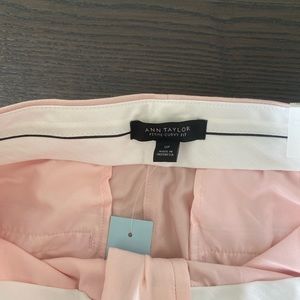 NWT Ann Taylor pink suit pants ankle length